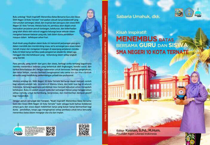 SMA Negeri 10 Ternate Terbitkan Buku Inspiratif Karya Guru dan Siswa